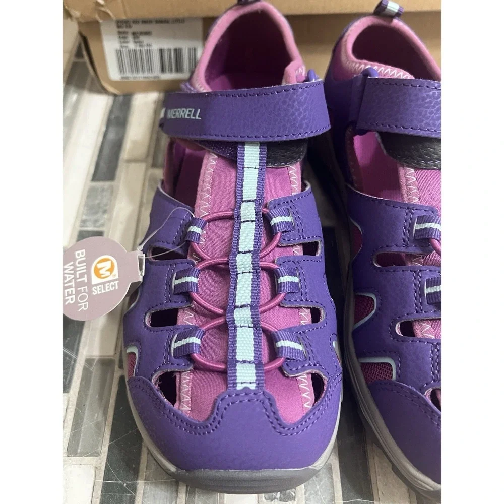 Merrell Hydro H2O Hiker Sandal Kids Shoes Purple Size 6